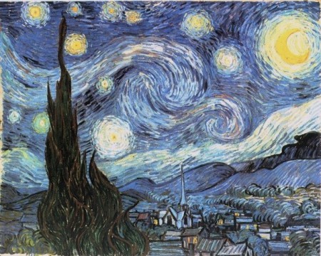 La noche estrellada - Vincent Van Gogh